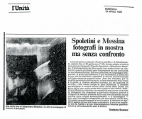 1987 Roma - Galleria Underwood - L'unita