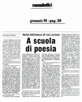 1991 Incontri con la poesia contemporanea 4